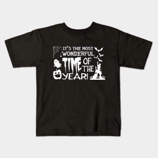 Halloween - It's the most wonderful time of the year Kids T-Shirt